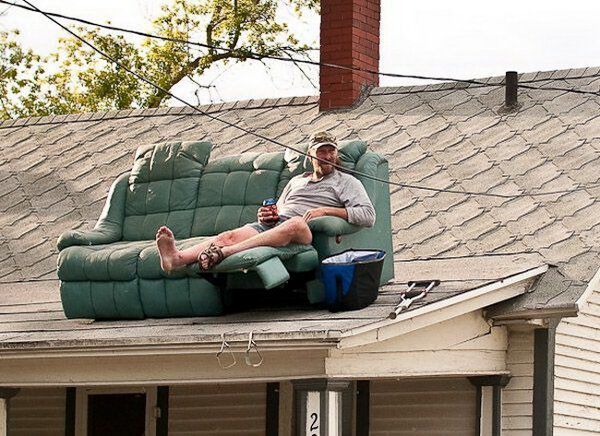 No couches on your front porch